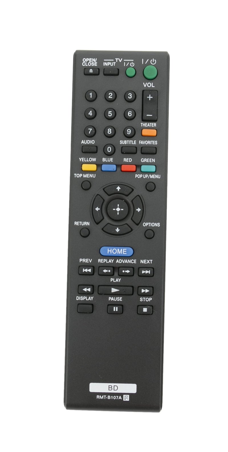 econtrolly New RMT-B107A Remote Control fits for Sony BLU RAY BDP-S270/WM BDP-S370 BDP-S470 BDP-S570 BDP-S570/WM RMTB107A BDPS270/WM BDPS370 BDPS470 BDPS570 BDPS570/WM BDP-BX37 BDP-BX57 BDP-S270 BDPBX37 BDPBX57 - Image 3